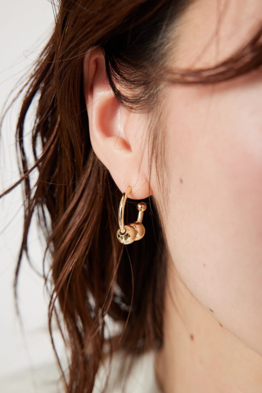 RODEO CROWNS「メタルボールアシメピアス」|ピアス|