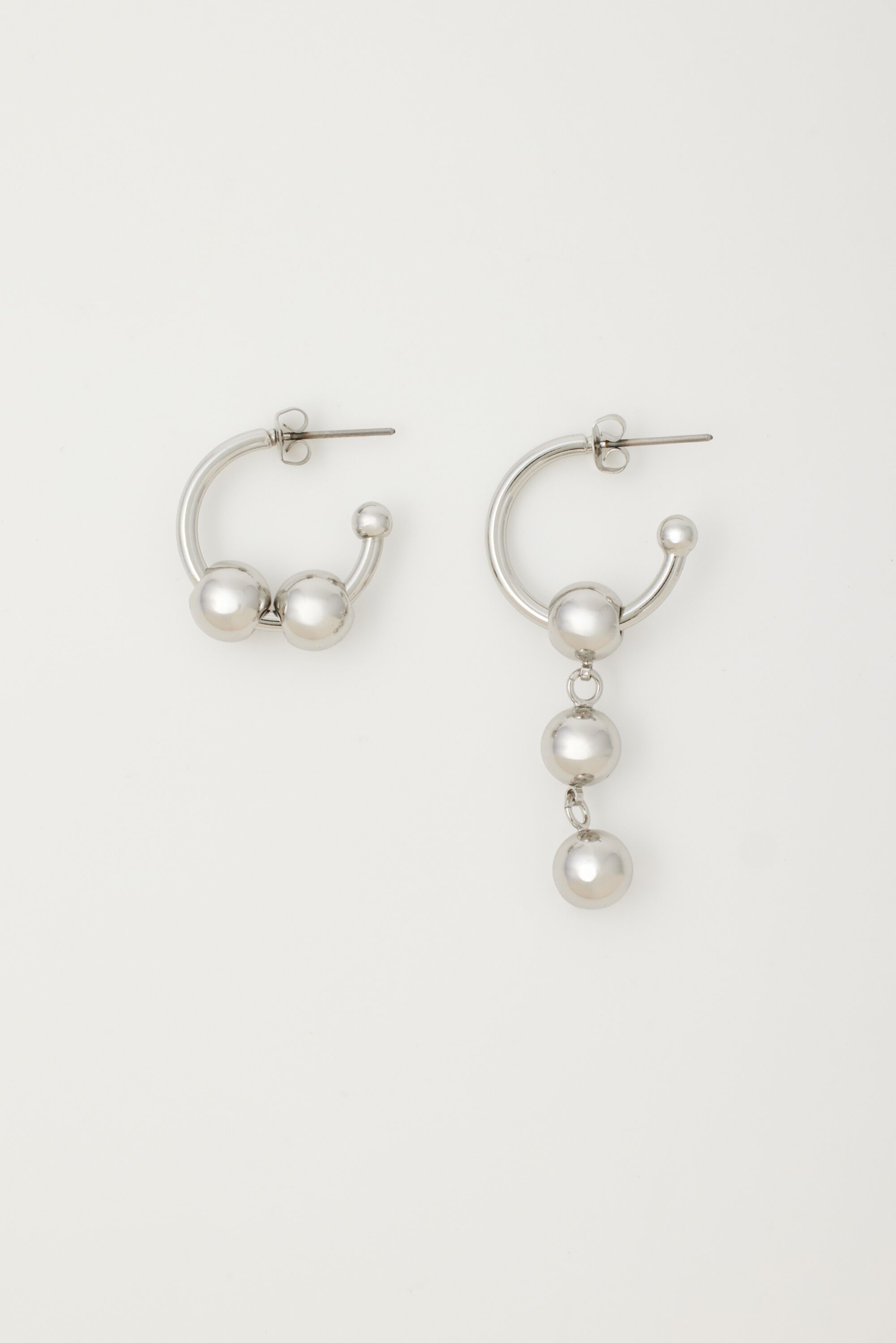 RODEO CROWNS「メタルボールアシメピアス」|ピアス|SLV