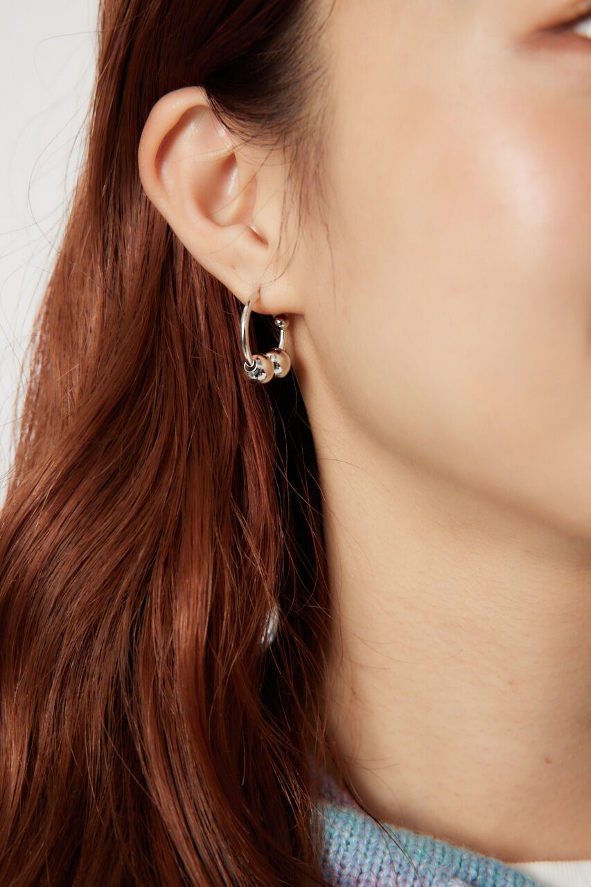 RODEO CROWNS「メタルボールアシメピアス」|ピアス|