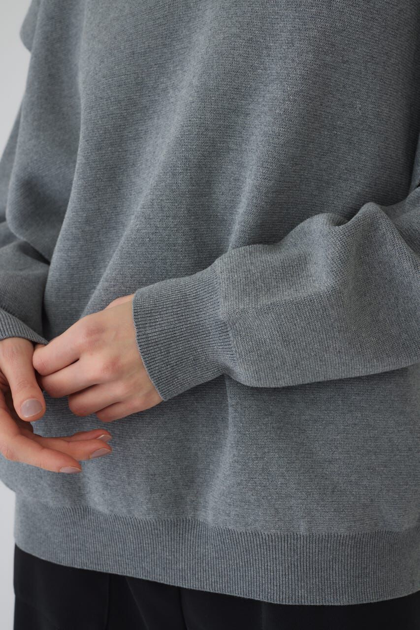 RIM.ARK 「Side open oversized knit PO」|ニット・セーター|