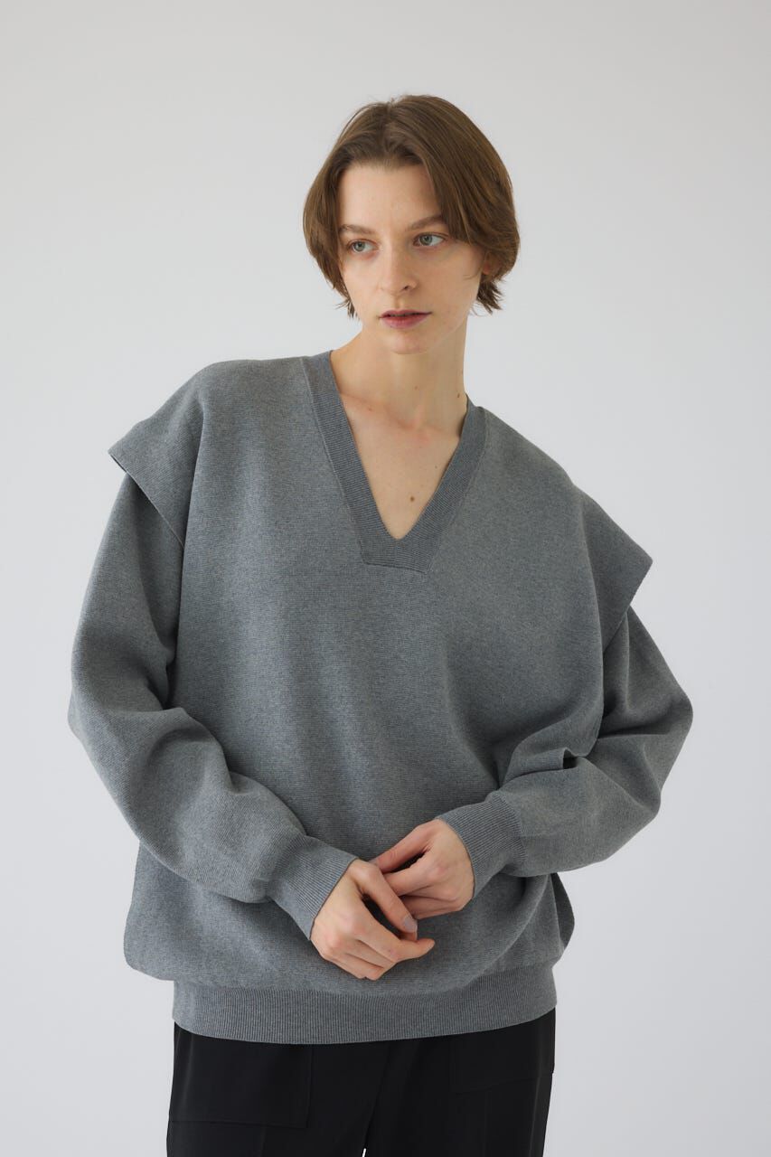 RIM.ARK 「Side open oversized knit PO」|ニット・セーター|
