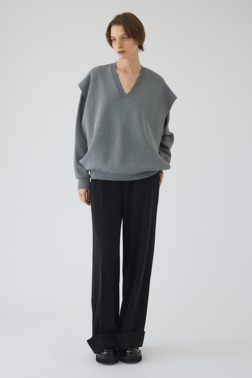 RIM.ARK 「Side open oversized knit PO」|ニット・セーター|