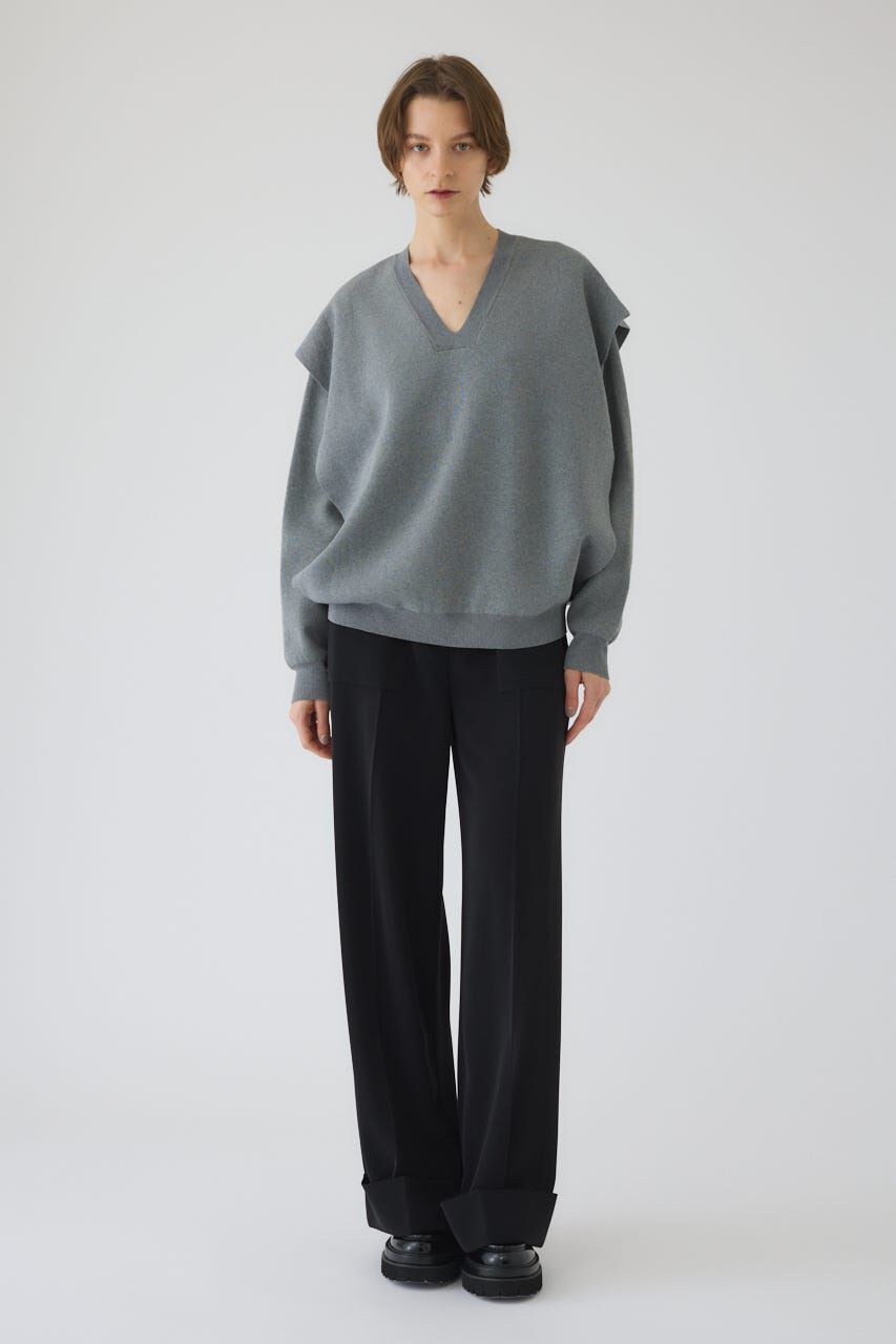 RIM.ARK 「Side open oversized knit PO」|ニット・セーター|