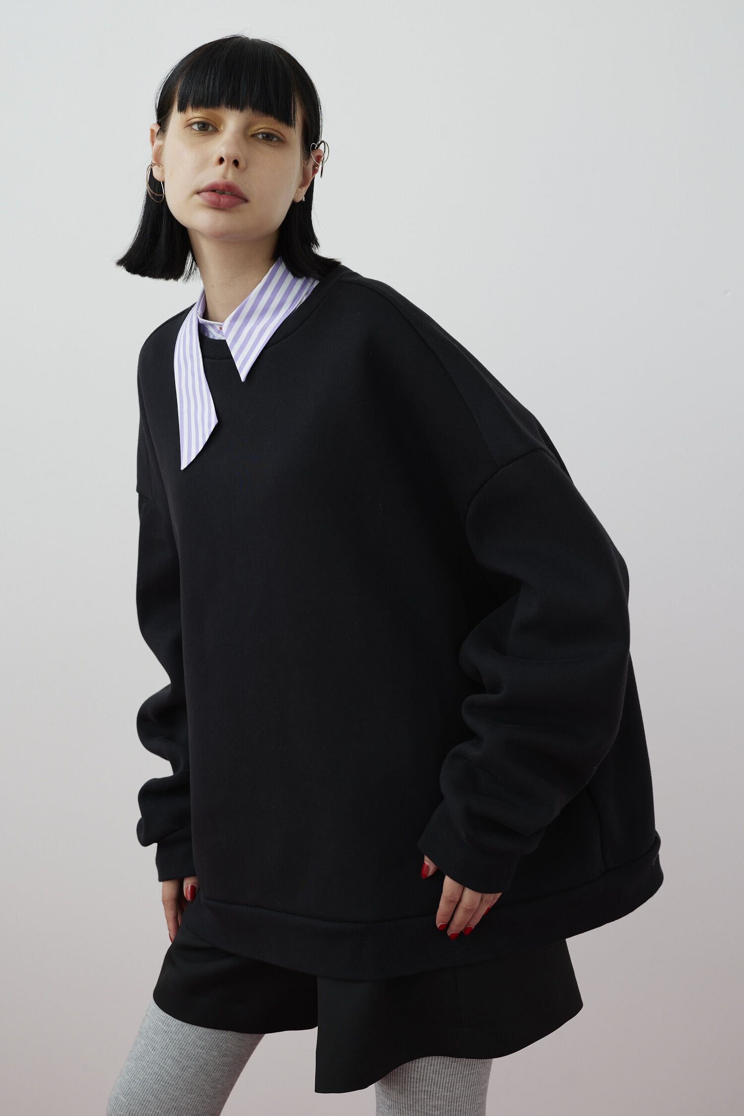 HeRIN.CYE「Over A-line tops」|シャツ・ブラウス|