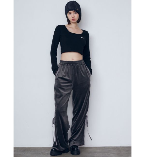 EMODA「プレートクロップトップ」|Tシャツ・カットソー|