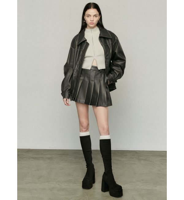 EMODA「ヴィンテージライクオーバーブルゾン」|ブルゾン・スタジャン|