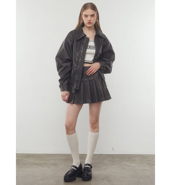 EMODA「ヴィンテージライクオーバーブルゾン」|ブルゾン・スタジャン|