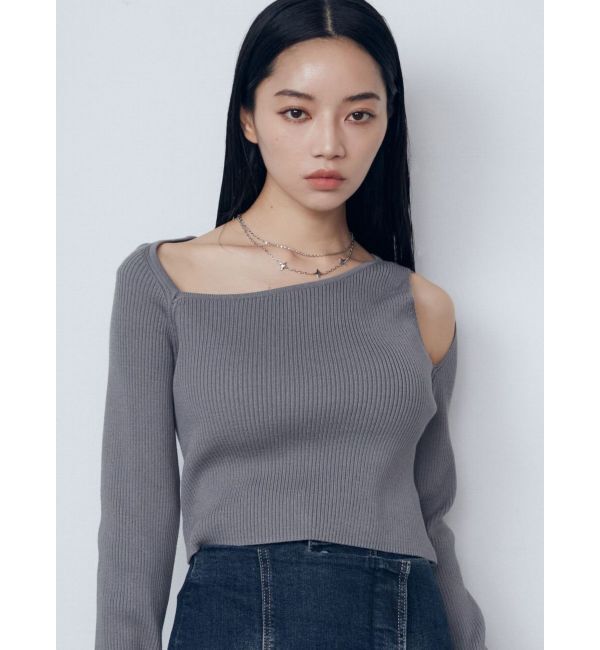 EMODA「スキンラインニット」|ニット・セーター|グレー