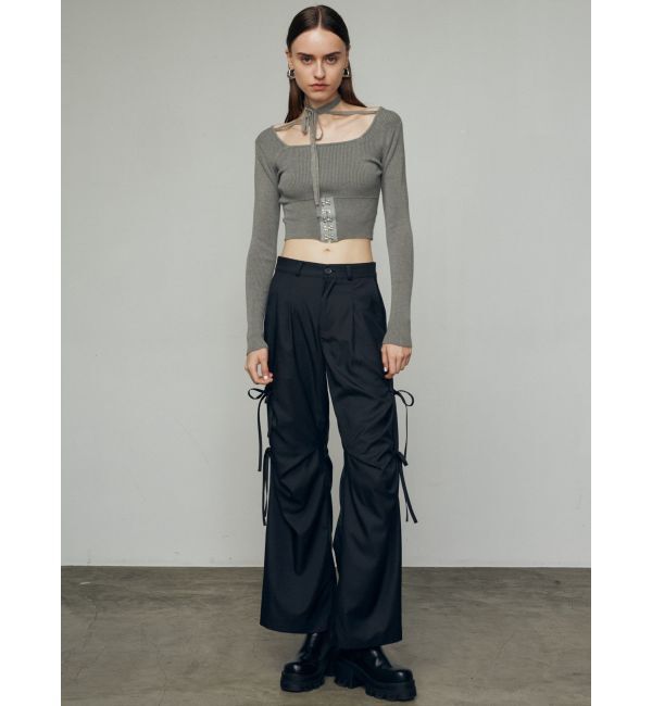 EMODA「オープンフックチョーカーニット」|ニット・セーター|