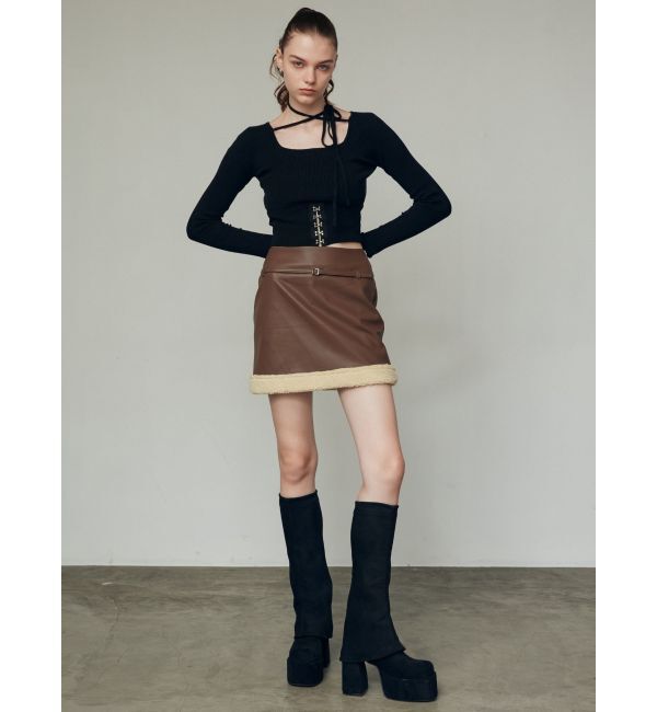 EMODA「オープンフックチョーカーニット」|ニット・セーター|