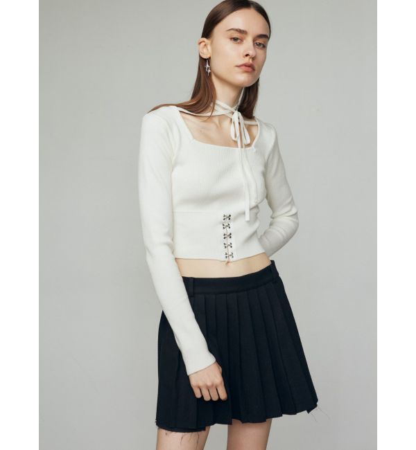 EMODA「オープンフックチョーカーニット」|ニット・セーター|