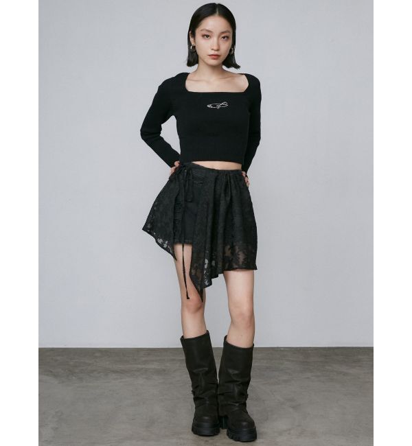 EMODA「カバータンクブーツ」|ロングブーツ|