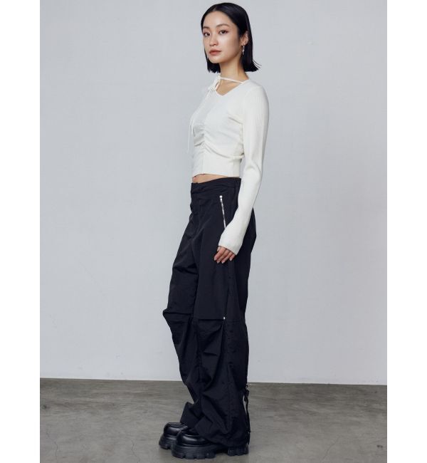 EMODA「チョーカーギャザーフィットニット」|ニット・セーター|