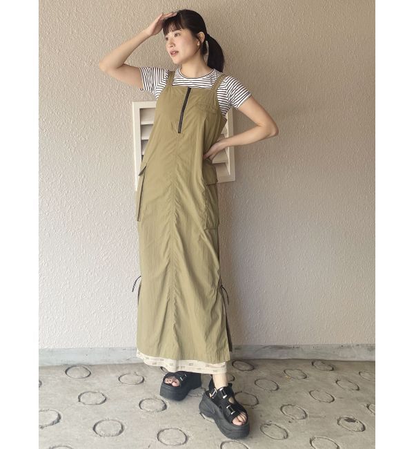 MURUA「ロゴクロップトTシャツ」|Tシャツ・カットソー|