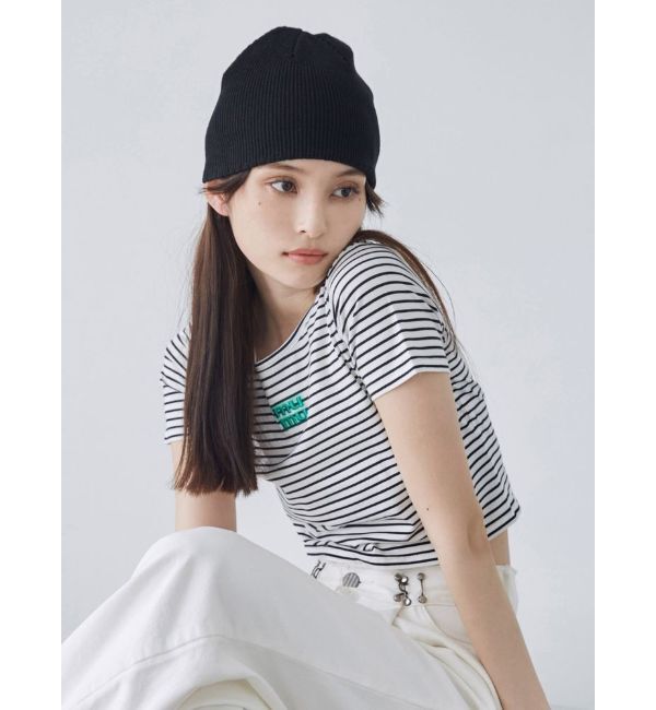 MURUA「ロゴクロップトTシャツ」|Tシャツ・カットソー|