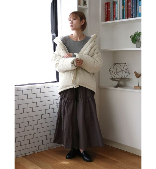 Ungrid「ドッキングギャザーワンピース」|ワンピース|