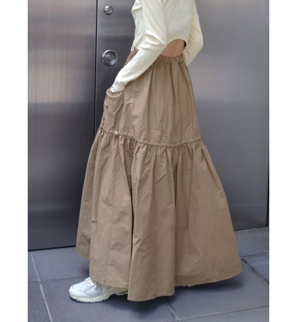 Ungrid「ドッキングギャザーワンピース」|ワンピース|