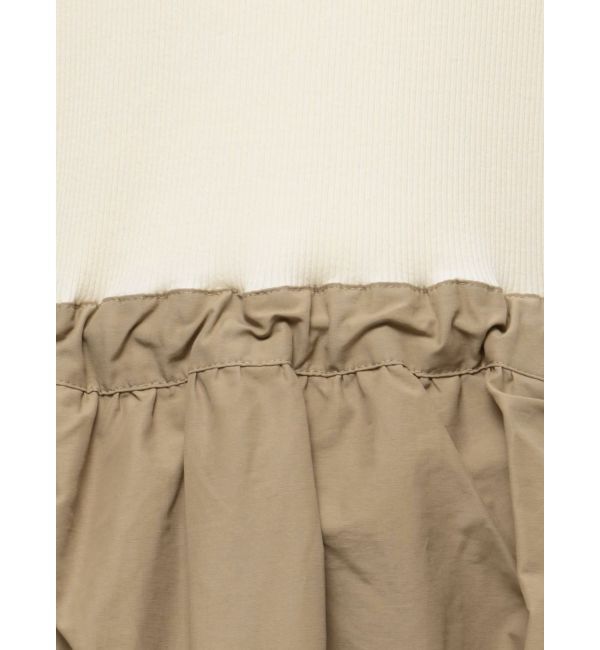 Ungrid「ドッキングギャザーワンピース」|ワンピース|