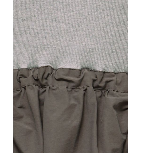 Ungrid「ドッキングギャザーワンピース」|ワンピース|