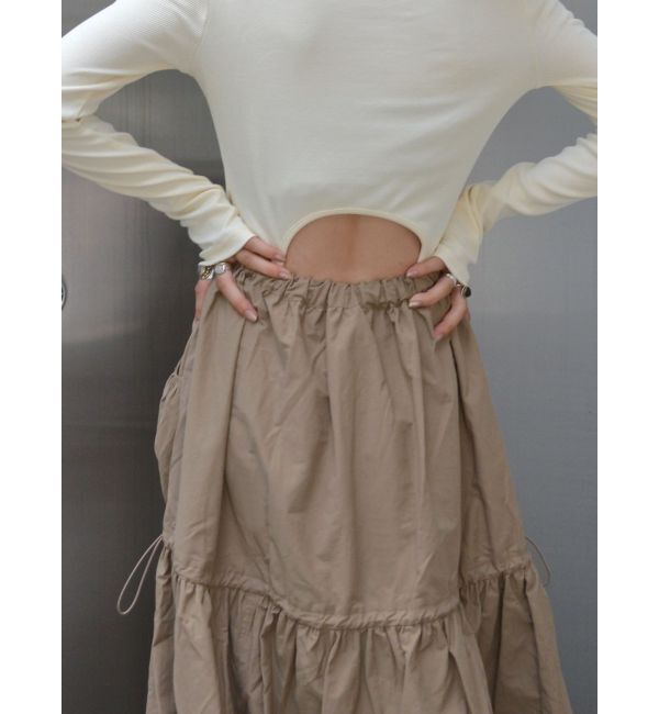 Ungrid「ドッキングギャザーワンピース」|ワンピース|