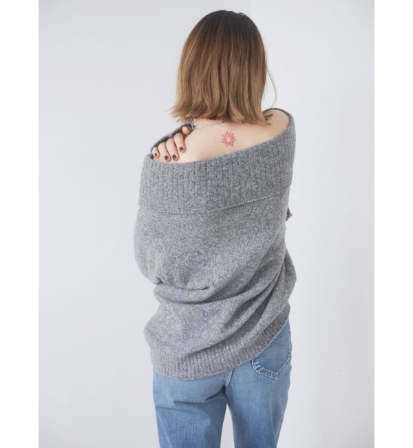 Ungrid「オフショルルーズニット」|ニット・セーター|