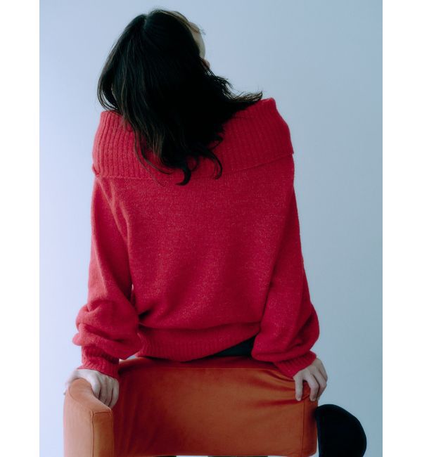 Ungrid「オフショルルーズニット」|ニット・セーター|