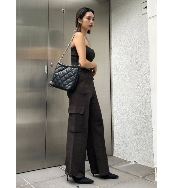 EVRIS「ニットベアトップ【セットアップ着用可能】」|チューブトップ|