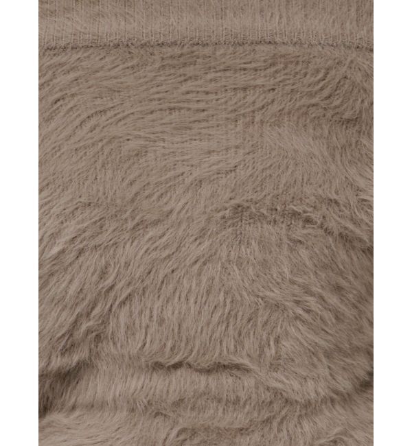 GYDA「オフショルデザインシャギーニットワンピース」|ワンピース|