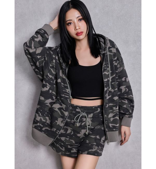 GYDA「NEW ラインストーンGYDAラメショートパンツ」|その他|