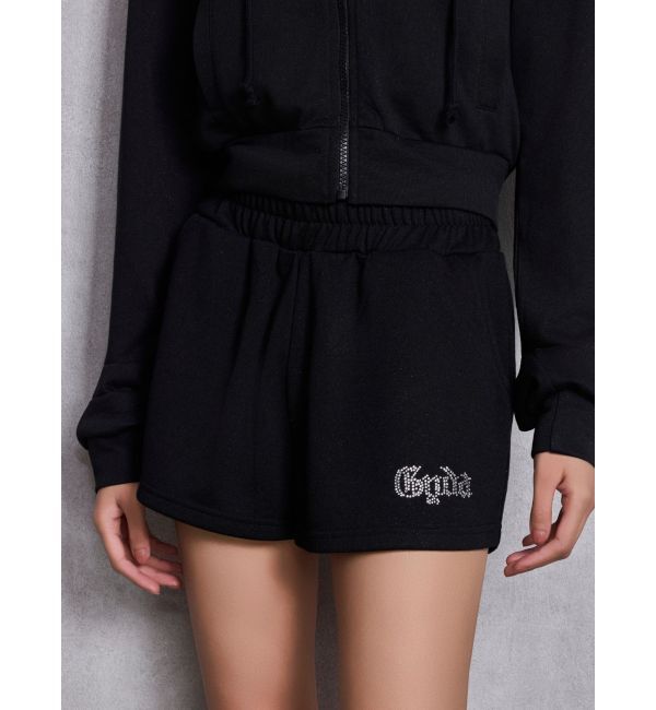 GYDA「NEW ラインストーンGYDAラメショートパンツ」|その他|