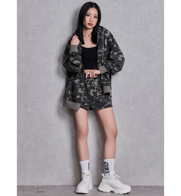 GYDA「NEW ラインストーンGYDAラメショートパンツ」|その他|