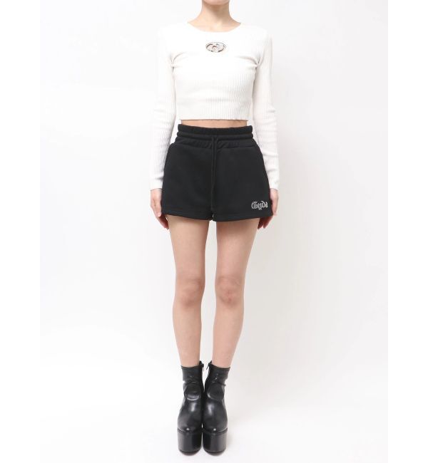 GYDA「NEW ラインストーンGYDAラメショートパンツ」|その他|