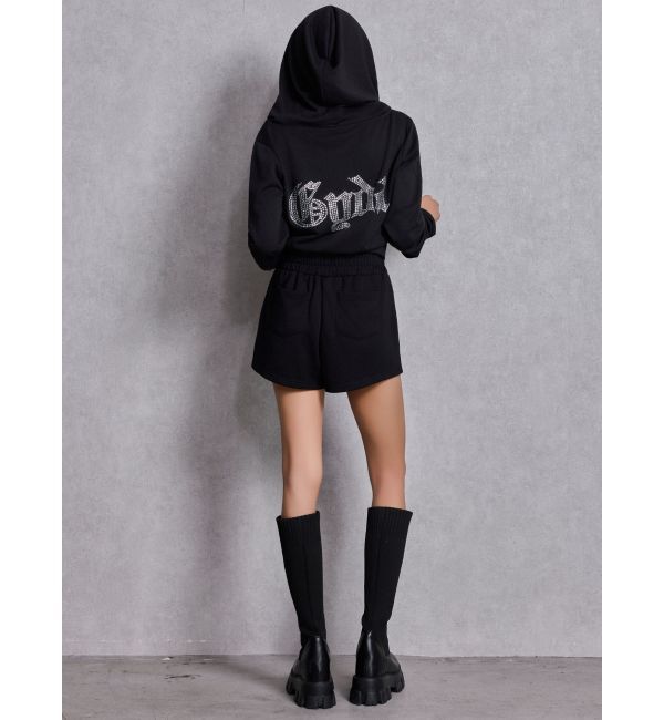 GYDA「NEW ラインストーンGYDAラメショートパンツ」|その他|