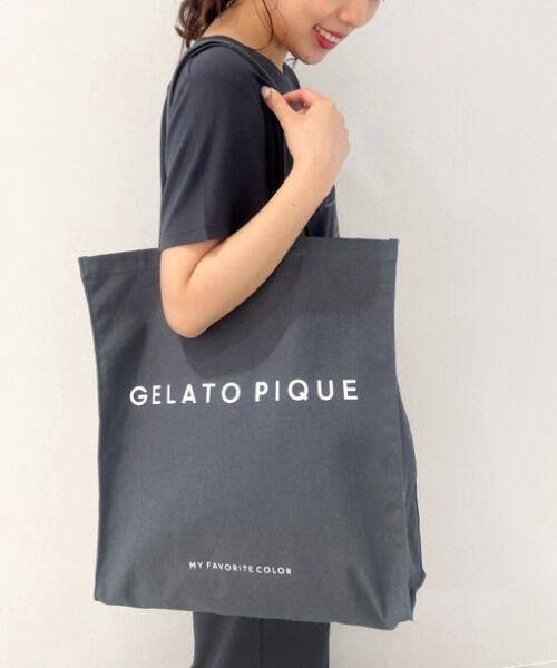 gelato pique「ホビートートバッグ」|トートバッグ|BLK