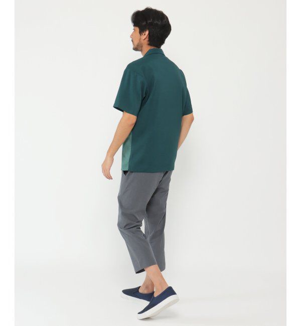 ikka「バイカラーオープンカラーシャツ」|シャツ・ブラウス|