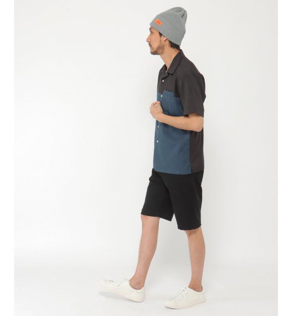 ikka「バイカラーオープンカラーシャツ」|シャツ・ブラウス|