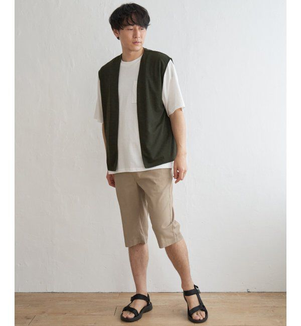 ikka「【2点セット】ジョーゼットジレインナーセット」|Tシャツ・カットソー|