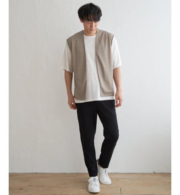 ikka「【2点セット】ジョーゼットジレインナーセット」|Tシャツ・カットソー|