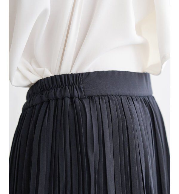 IKKA LOUNGE「シフォンプリーツスカート」|スカート|