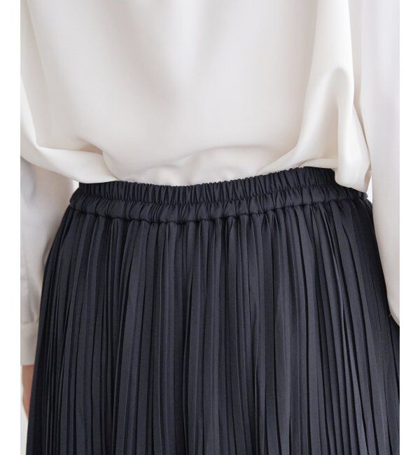 IKKA LOUNGE「シフォンプリーツスカート」|スカート|