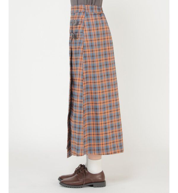 Lbc with Life「チェックベルテッドスカート」|スカート|