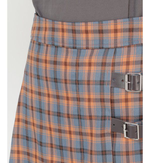 Lbc with Life「チェックベルテッドスカート」|スカート|