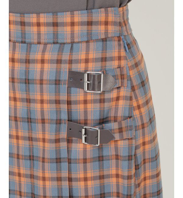 Lbc with Life「チェックベルテッドスカート」|スカート|