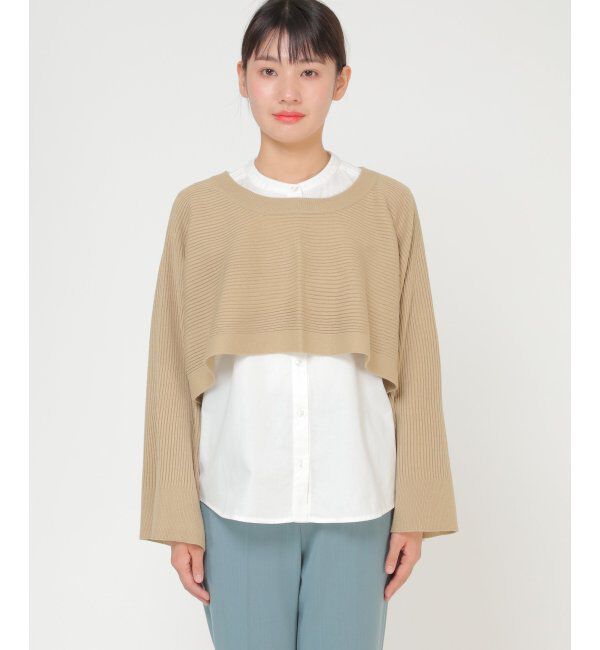 Lbc with Life「2WAYベスト」|ニット・セーター|