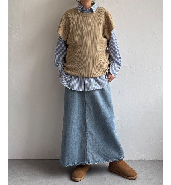 Lbc with Life「2WAYベスト」|ニット・セーター|