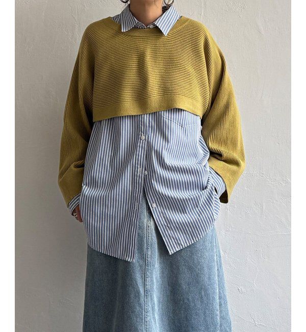 Lbc with Life「2WAYベスト」|ニット・セーター|