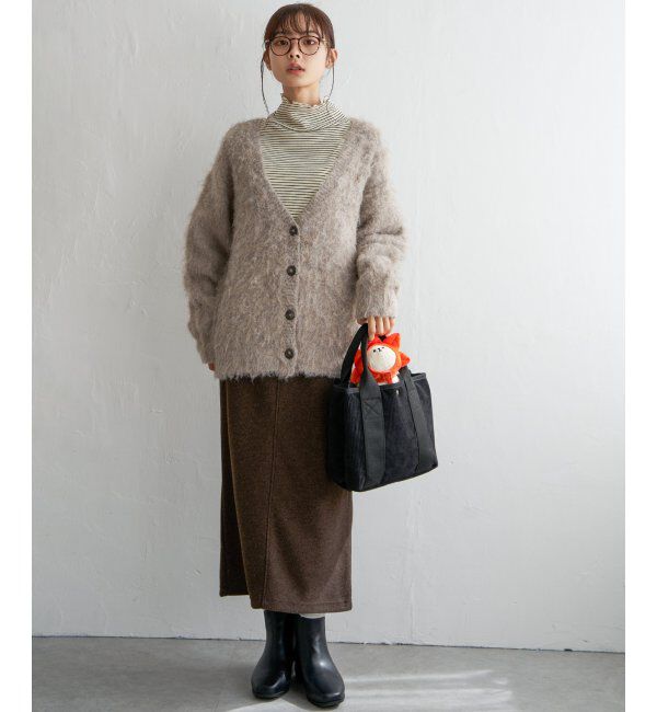 Lbc with Life「圧縮ジャージIラインスカート」|スカート|