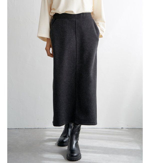 Lbc with Life「圧縮ジャージIラインスカート」|スカート|