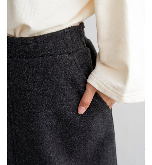 Lbc with Life「圧縮ジャージIラインスカート」|スカート|