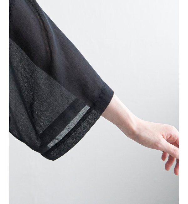 Lbc with Life「シアーボックスシルエットシャツ」|シャツ・ブラウス|